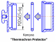 доп. изображение Чертеж Защитная капсула «Thermochron protector»