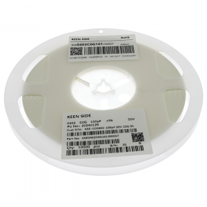 Изображение Конденсатор KSE-CC0402-100pF 50V C0G 5%