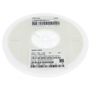 Изображение Конденсатор KSE-CC0603-18pF 50V C0G 5%
