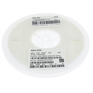 Изображение Конденсатор KSE-CC0603-220pF 50V C0G 5%