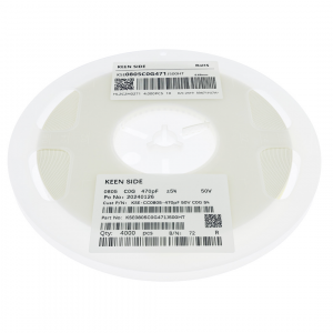 Изображение Конденсатор KSE-CC0805-470pF 50V C0G 5%