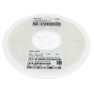 Изображение Конденсатор KSE-CC0603-4700pF 50V X7R 10%