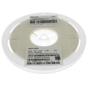 Изображение Конденсатор KSE-CC0402-2200pF 50V X7R 10%