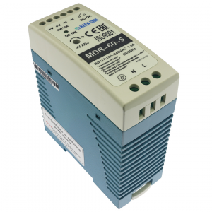 Изображение Блок питания на DIN рейку MDR-60-5