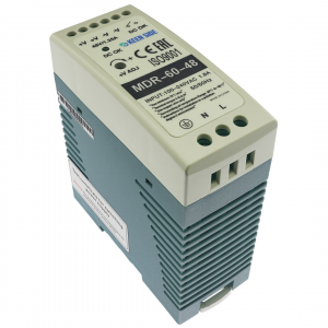 Изображение Блок питания на DIN рейку MDR-60-48