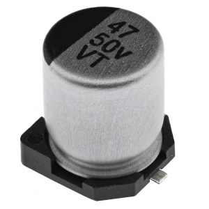 Изображение Конденсатор электролитический KSE-SMD-47UF-50V-0607-105