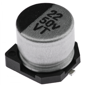 Изображение Конденсатор электролитический KSE-SMD-22UF-50V-0605-105