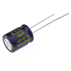 Изображение Конденсатор электролитический KSE-10UF-400V-1013-105-10000H