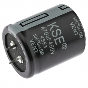 Изображение Конденсатор электролитический KSE-470UF-450V-3540-105-S