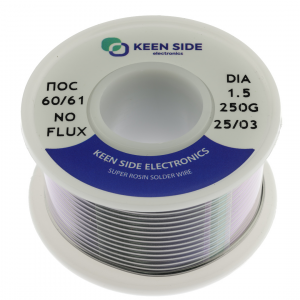 Изображение Припой Sn60/Pb40-d1.5-250g ПОС 60/61
