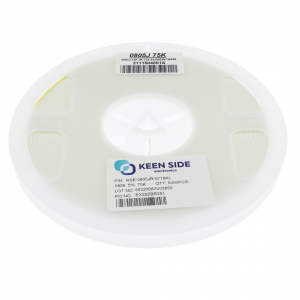 Изображение Резистор постоянный SMD KSE-0805JR-0775KL RC5% 75 кОм