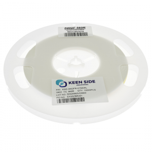 Изображение Резистор постоянный SMD KSE-0402FR-07560RL RC1% 560 Ом