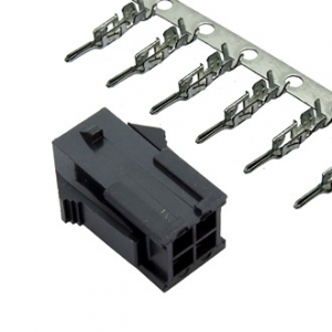 Изображение Разъём питания низковольтный MMF-2x2M pitch 3.0 mm +Terminal