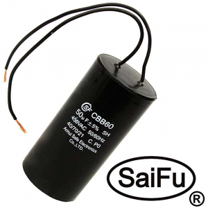 Изображение Пусковой конденсатор CBB60 50uF 450V (SAIFU)