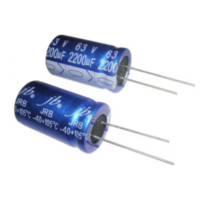 Изображение Конденсатор электролитический 220uF 16V 6,3x11 JRB 105C