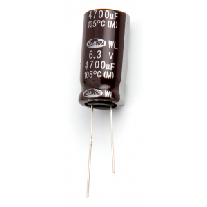 Изображение Конденсатор электролитический 4700uF 6,3V 12х25 WL 105 / WL0J478M12025BB