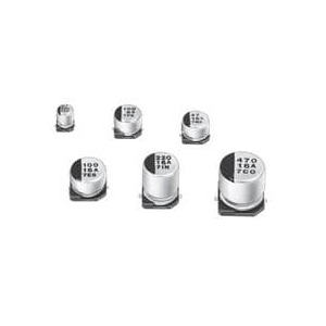 Изображение Конденсатор электролитический SMD 470uF 16V 20% 10x10.2mm 85C / EEE-1CA471AP