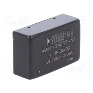 Изображение DC-DC преобразователь AM6T-2405S-NZ