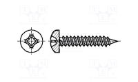 изображение B2.2X6.5/BN994 / винт, M2.2x6.5мм, BN 7981C, цилиндрическая, Phillips