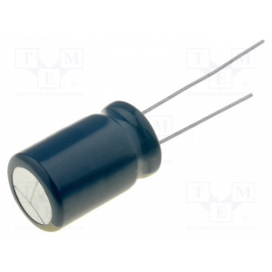 Изображение Конденсатор электролитический низкий импеданс 1800uF 6,3V 20% 105C / EEUFR0J182