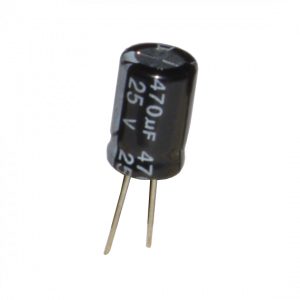 Изображение Конденсатор электролитический низкий имеданс 470uF 25V 8x14 105C