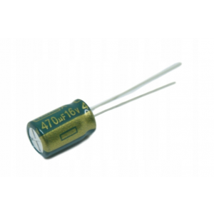 Изображение Конденсатор электролитический 470uF 16V 8x11 TE 105C / JTE477M016S1A5G11L