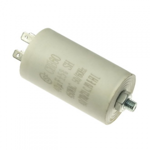 Изображение Пусковой конденсатор CBB60 40uF 450V SCREW