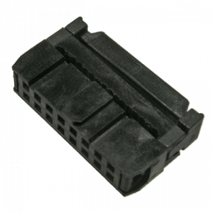 Изображение Разъём IDC-16F защелка сред.