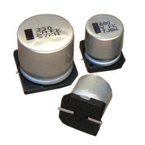 Изображение Конденсатор электролитический SMD 100uF 100V 16x16.5 105C / AFK107M2AP44T-F