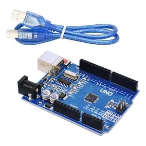 Изображение Программируемый контроллер на базе ATmega328, Uno R3 (CH340G) with USB cable