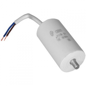 Изображение Пусковой конденсатор CBB60 15uF 450V WIRE+SCREW
