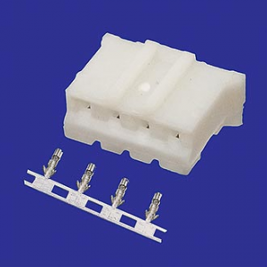 Изображение Разъем питания низковольтный HB-04 (MU-4F) pitch 2.0mm+Terminal