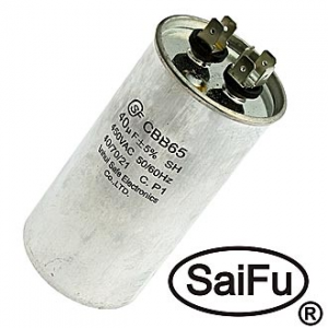 Изображение Пусковой конденсатор CBB65 40uF 450V (SAIFU)
