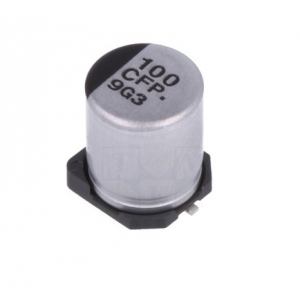 Изображение Конденсатор электролитический SMD 100uF 16V 20% 105C / EEEFPC101XAP