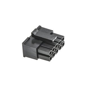Изображение Разъём питания низковольтный 43025-1000 Micro-Fit 3.0™, Dual Row, 10 Circuits,use with contact 43030-0001