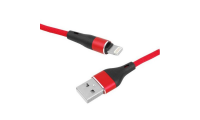 изображение LX8570R / штекер USB на штекер iPhone, 1м, красный