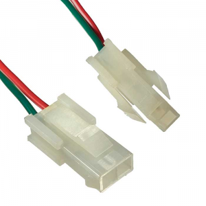 Изображение Разъём питания MF-2x1M wire 0,3m AWG20
