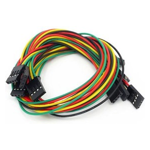 Изображение Шнур компьютерный 4 pin dual-female jumper wire - 300mm (5 PCs pack)