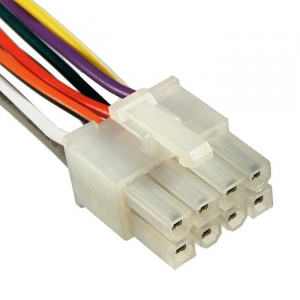 Изображение Разъём питания низковольтный MF-2x4F wire 0,3m AWG20