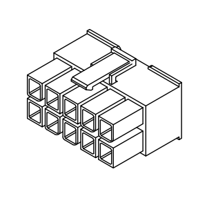 Изображение Разъём питания низковольтный MF-2F / L-KLS1-4.20-2X01-MH
