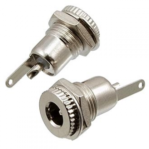 Изображение Разъём питания низковольтный TC 5.5x2.5mm metal