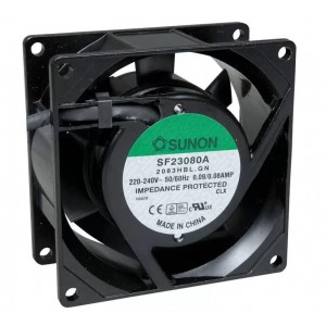 Изображение Вентилятор SF23080A-2083HBL.GN (80*80*38 220V)