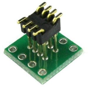 Изображение Плата переходная DIP8 to SOP8 (2.54mm to 1.27mm)