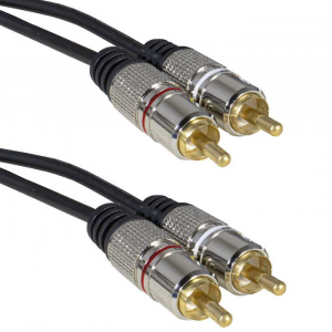 Изображение Шнур 2 RCA - 2 RCA GM 1.5m