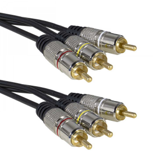 Изображение Шнур 3 RCA - 3 RCA GM 1.5m
