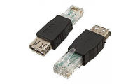 изображение USB AF/RJ45 / гнездо USB A на вилку RJ45