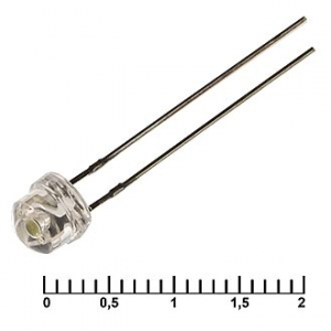 Изображение Светодиод 5RHWWC 3000mcd 6500K 3,4v 70d