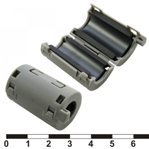 Изображение Фильтр ферритовый на провод ZCAT2132-1130 (grey)
