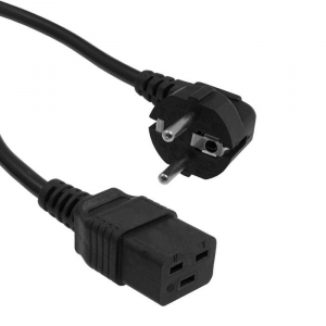 Изображение Сетевой шнур SCZ C19/Schuko 1.8m 3x1.5 16A