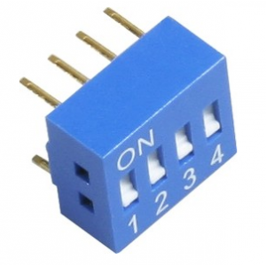 Изображение DIP переключатель SWD1-4 (DS-04) (Вдм1-4)